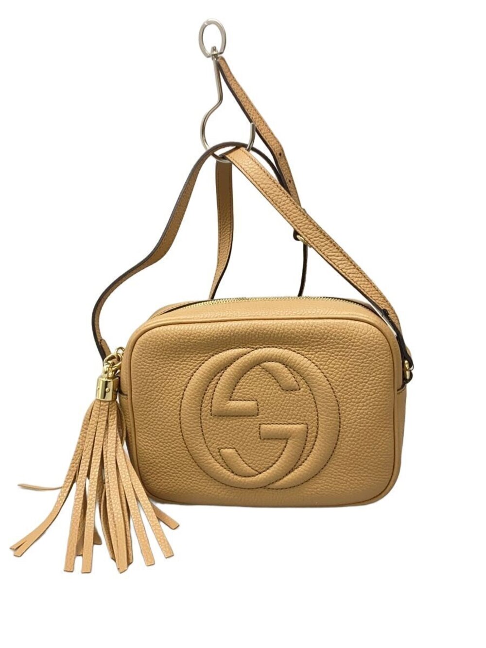 Gucci Disco Bag Soho Leather Brown